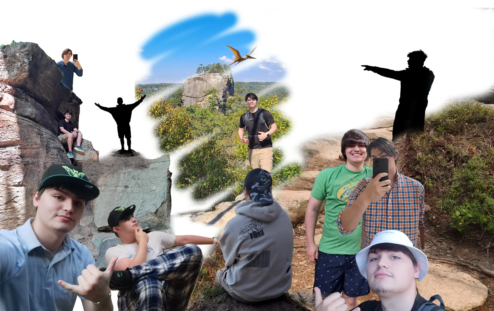 collage self portrait